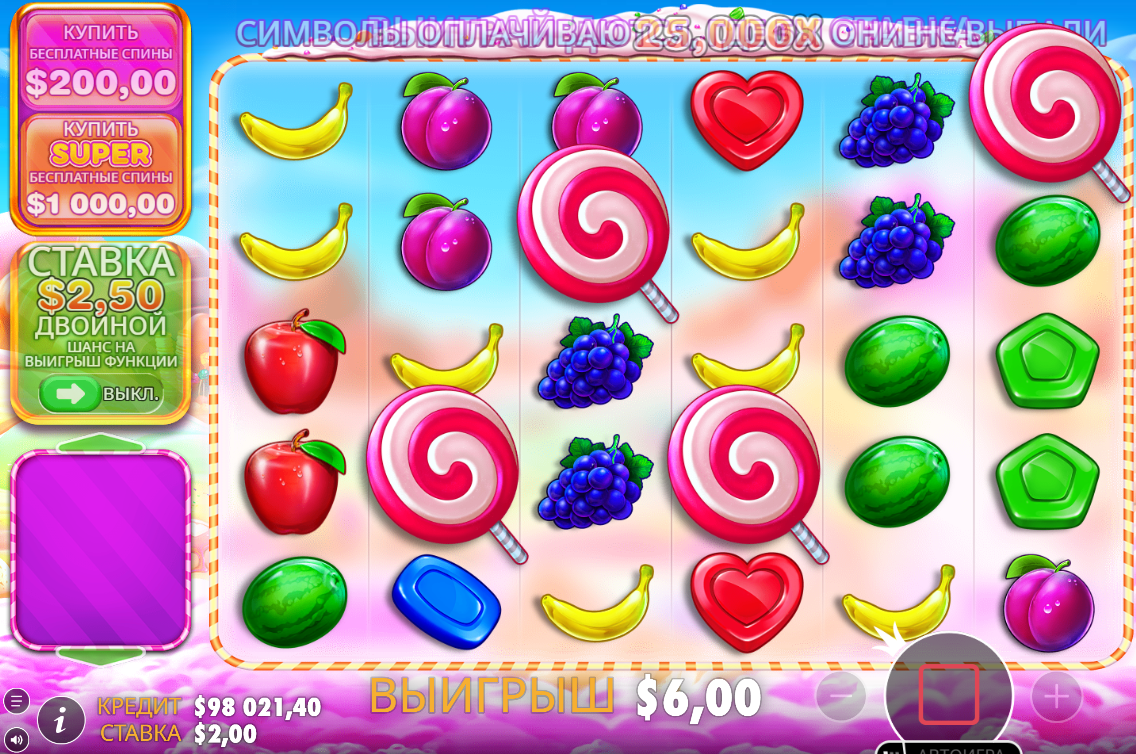 Игровой автомат Sweet Bonanza 1000