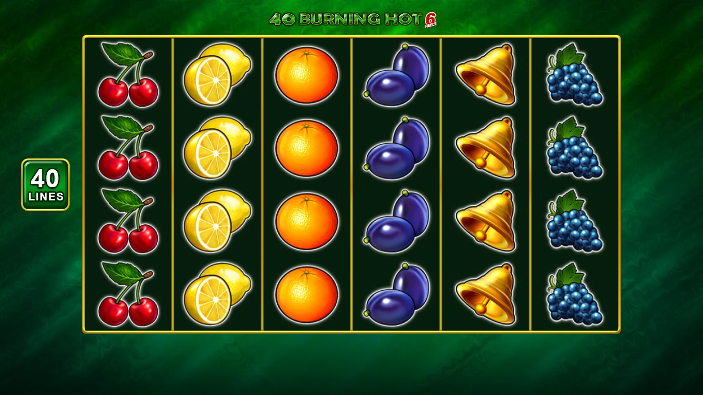 Слот 40 Burning Hot 6 reels от Амуснет